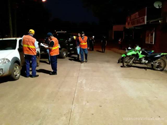 Operativos nocturnos en Virasoro